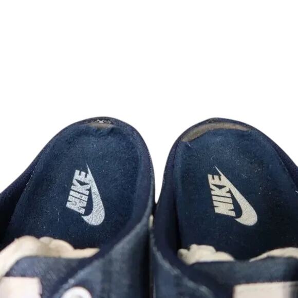 Nike Shoes Womens 7.5 Hermosa Mule Sneaker Slide Slip On Denim Lace Up 2002 Blue - Picture 7 of 12